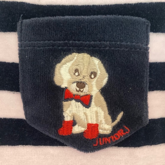 Jasper Conran Junior J velour overalls, size 3-6 months - Picture 3 of 11